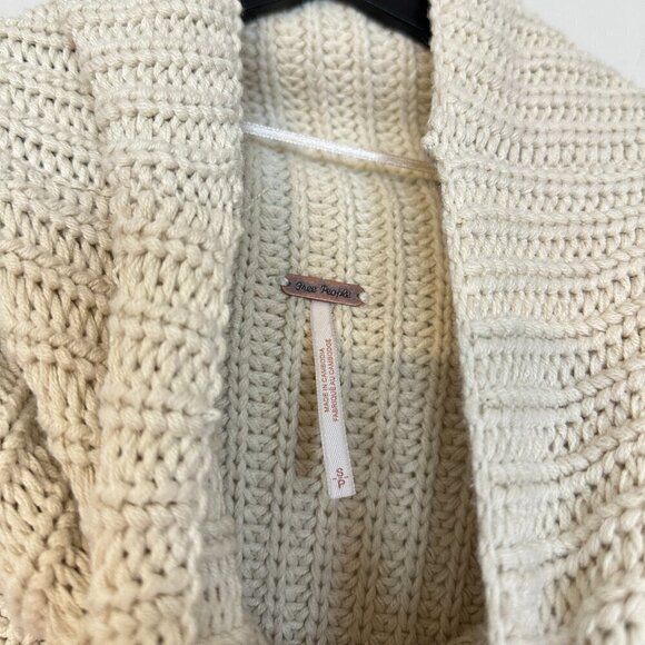 FREE PEOPLE Swim Too Deep Turtleneck Sweater in Tea Size Small - Picture 8 of 16